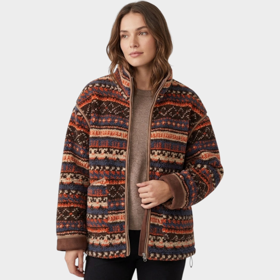 Women’s Winter Jacket Long Sleeve Functional Pockets