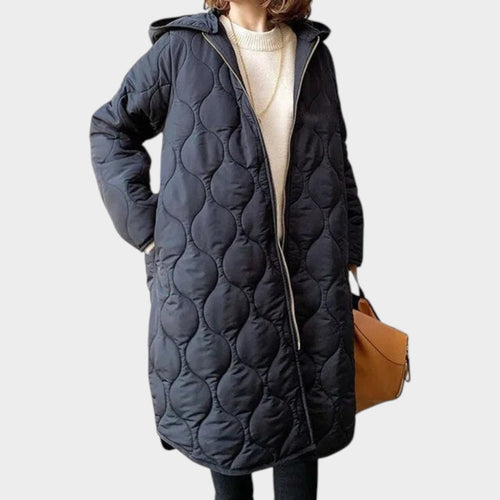 Women's Quilted Hooded Puffer Coat