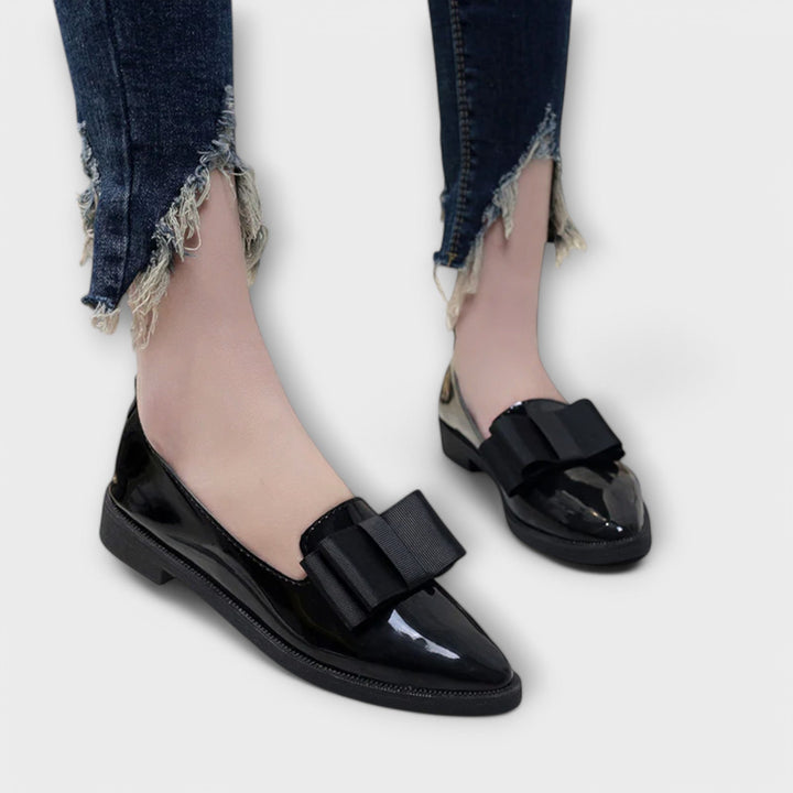Low Block Bow | Orthopedic Loafers