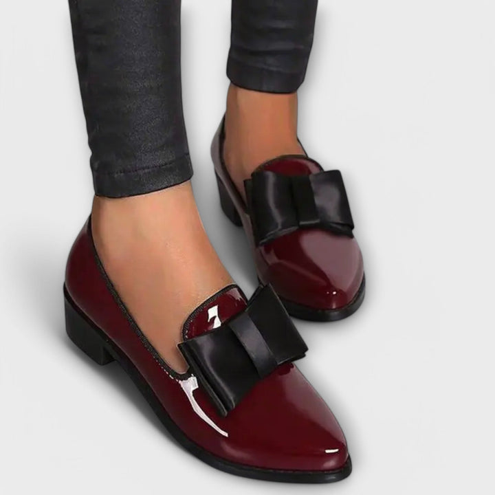 Low Block Bow | Orthopedic Loafers
