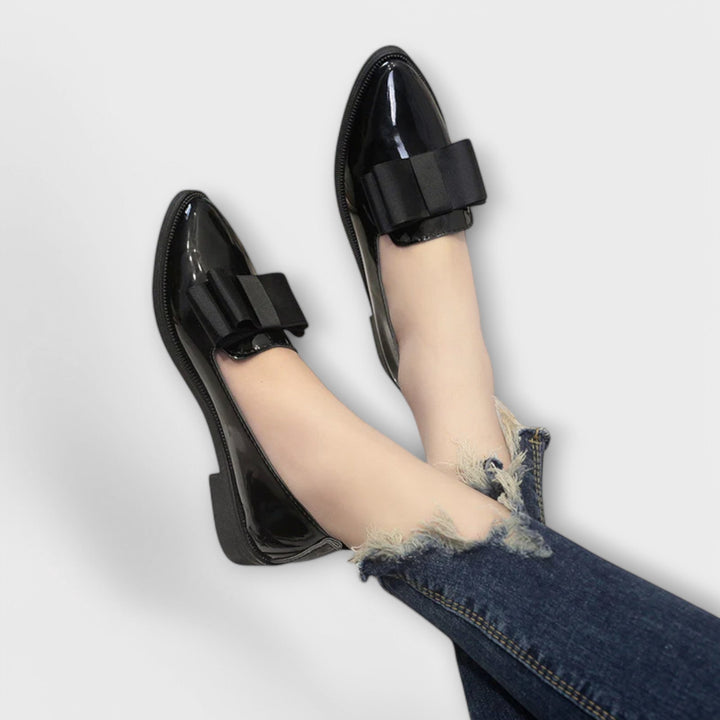 Low Block Bow | Orthopedic Loafers