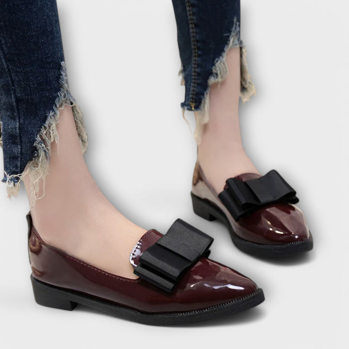Low Block Bow | Orthopedic Loafers