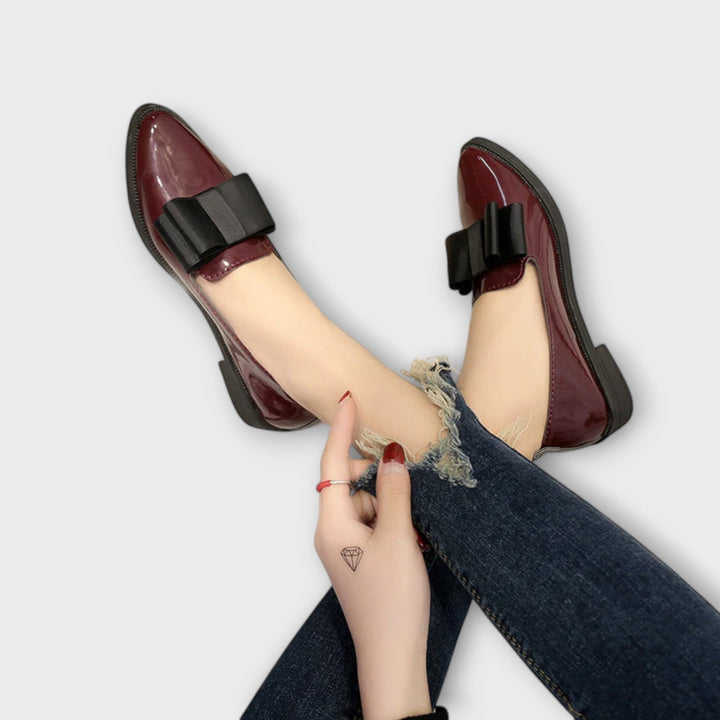 Low Block Bow | Orthopedic Loafers