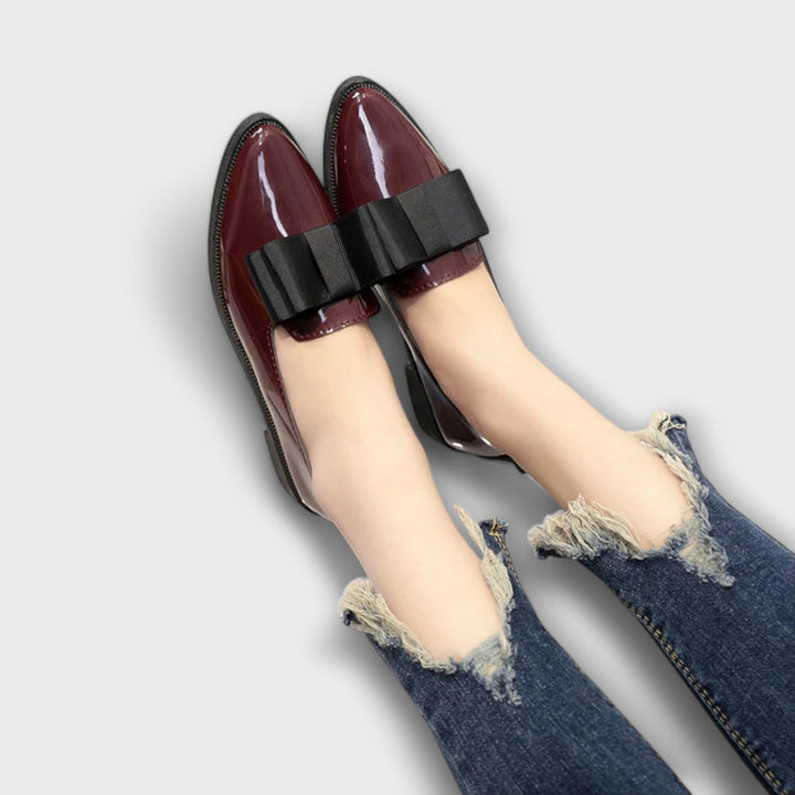 Low Block Bow | Orthopedic Loafers