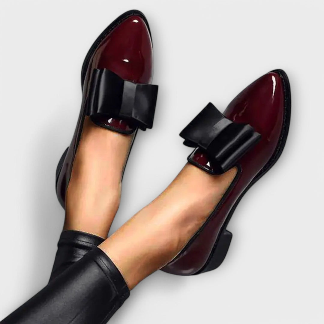 Low Block Bow | Orthopedic Loafers