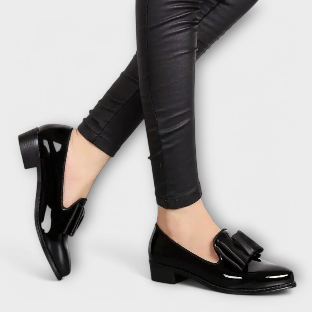 Low Block Bow | Orthopedic Loafers