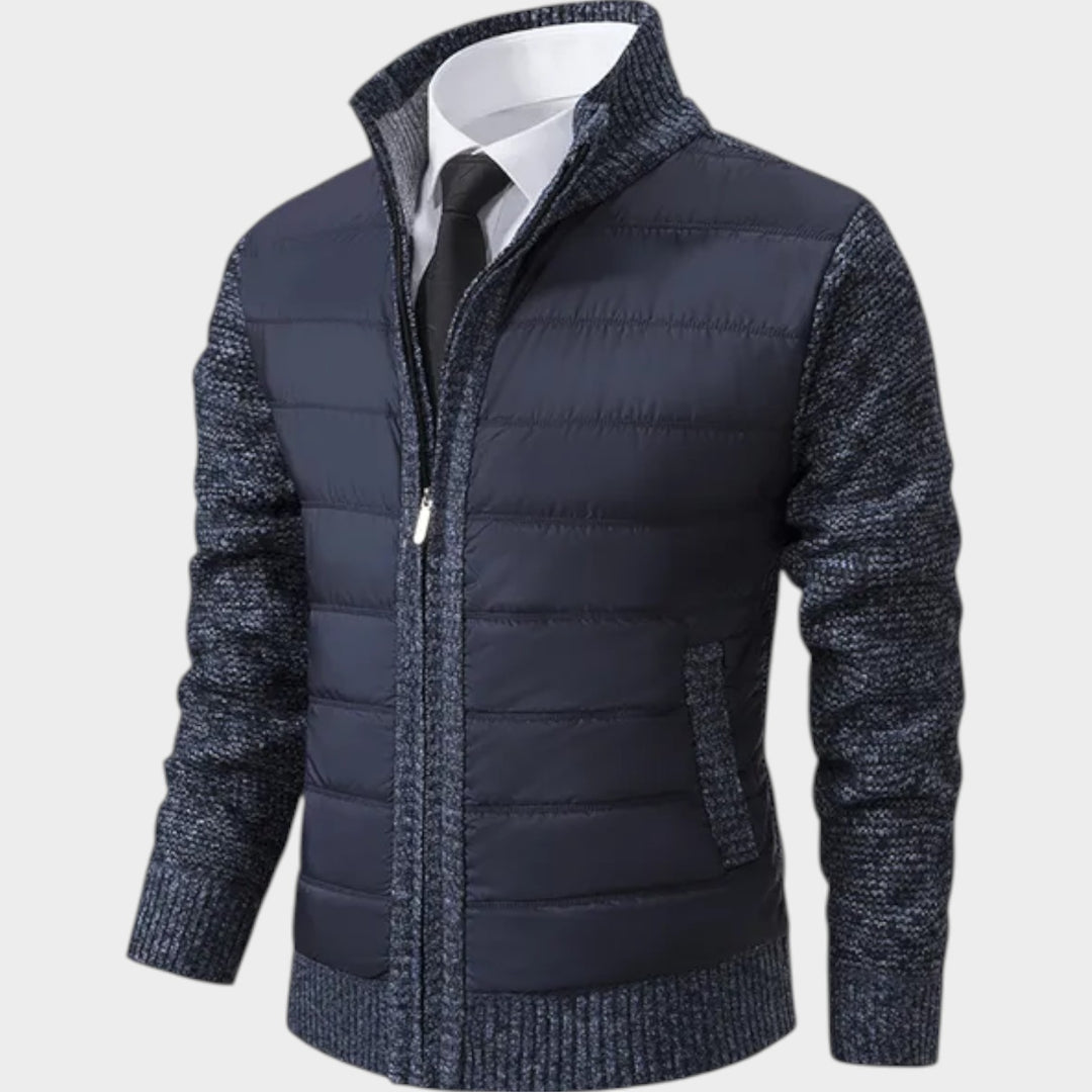 Casual Soft Knit Full-Zip | Cardigan