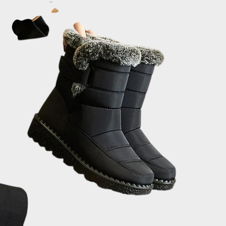 Faux Fur Waterproof Winter Boots