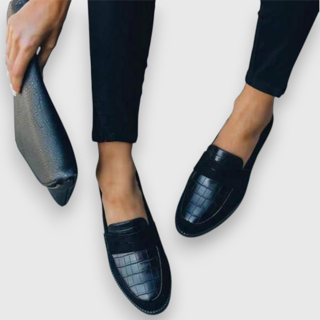 Croc-Embossed | Orthopedic Loafers