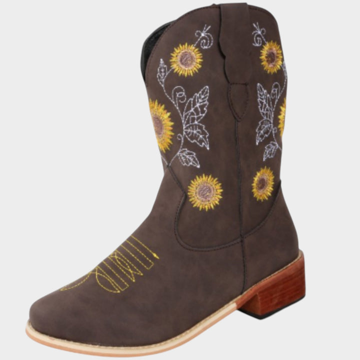 Premium Embroidered Cowboy Boots
