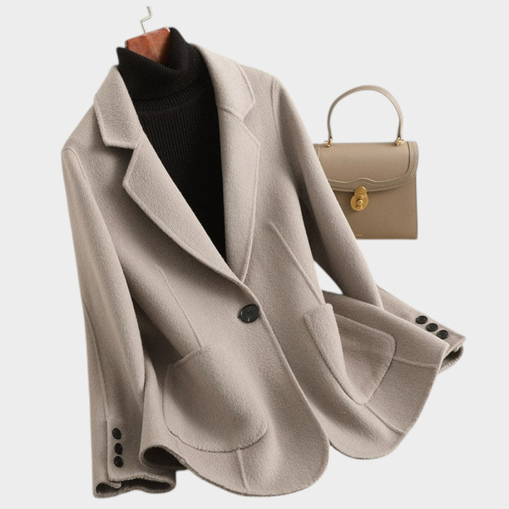 Women’s Wool Blazer | Elegant Tailored Jacket for Office, Business &amp; Smart Casual Wear
