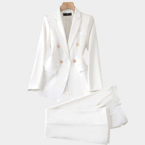 Women's Suit Double Breasted Two-Piece Set