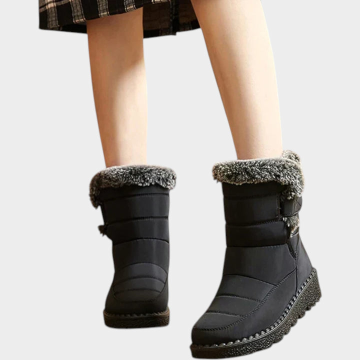 Faux Fur Waterproof Winter Boots