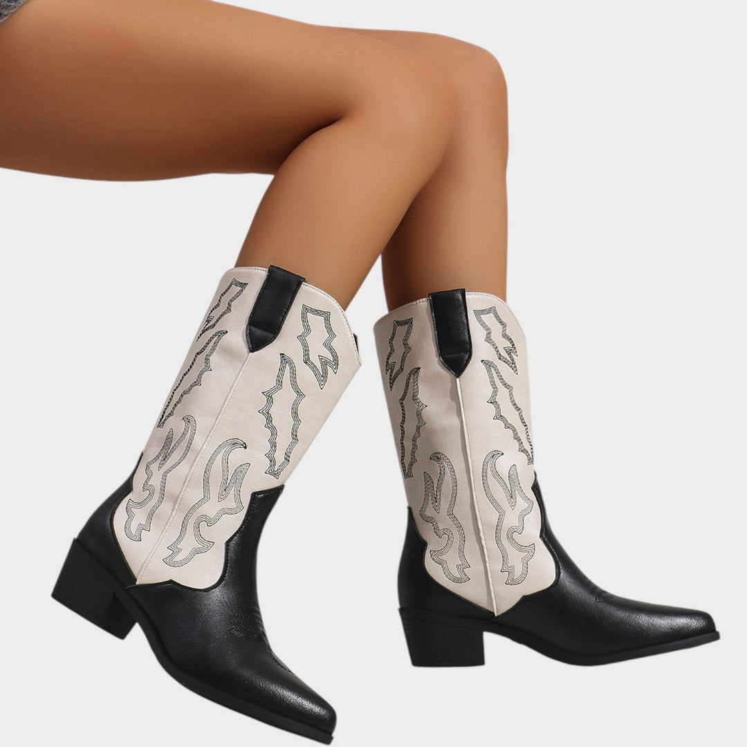 Women’s Leather Cowboy Boots Western Style Country Inspired