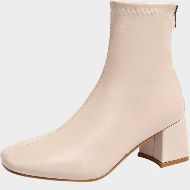 Women’s Ankle Boots Block Heel Comfortable Lining Classic Style