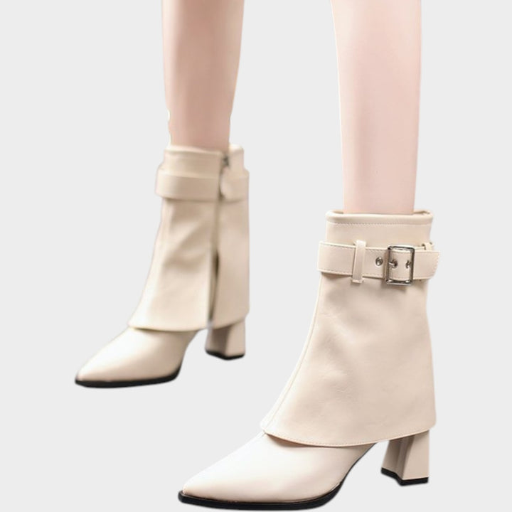 Women’s Ankle Boots Block Heel Classic Versatile Style