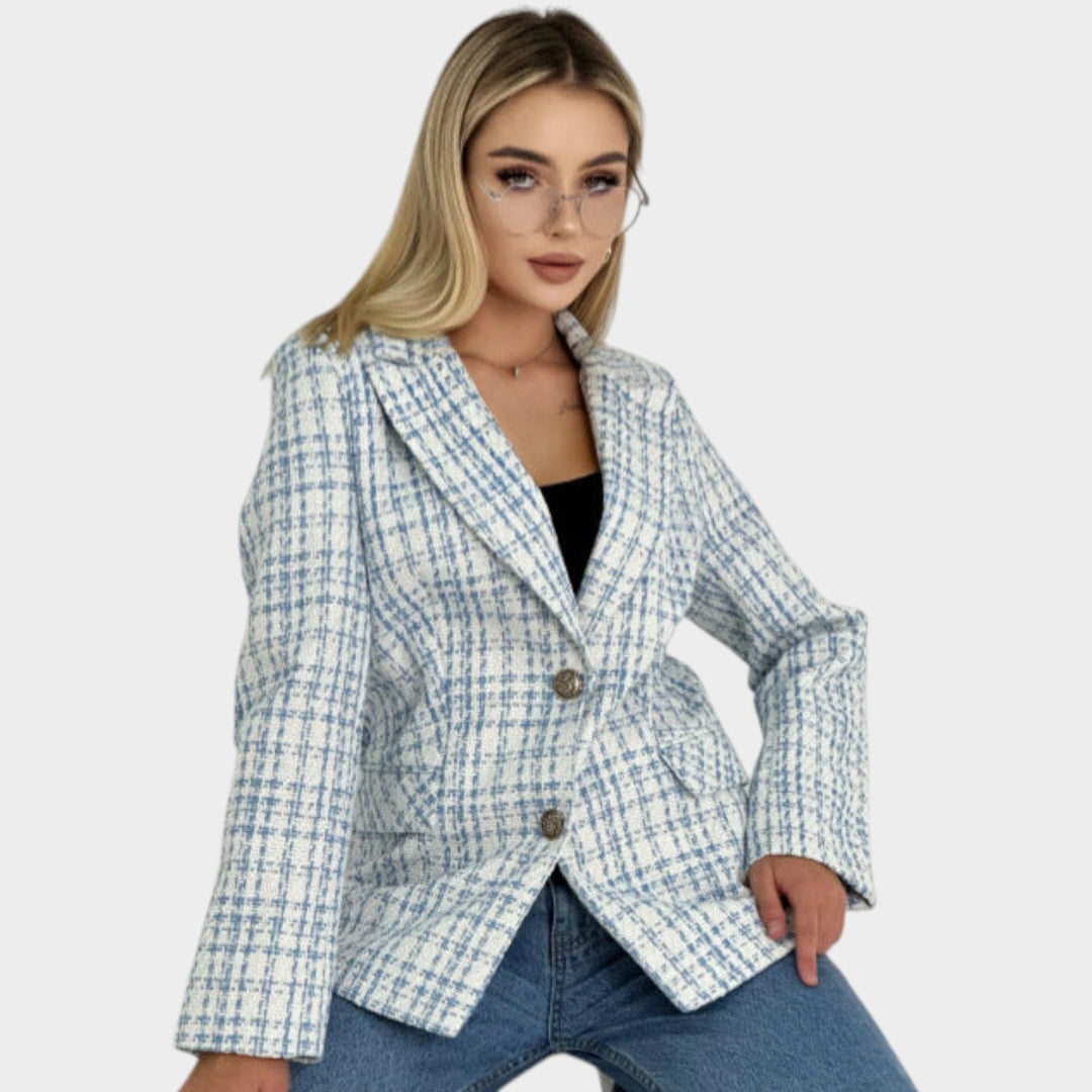 Women’s Blazer Jacket Tailored Fit Button Detail