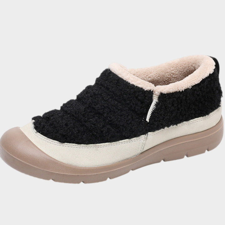 Women’s Fleece Lined Slippers Non Slip Sole