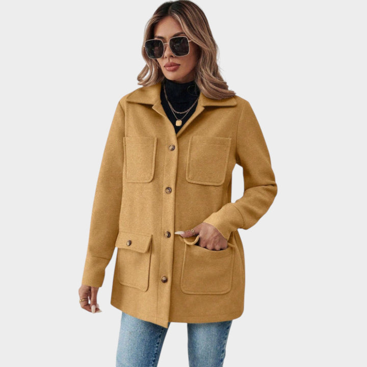 Women’s Jacket Utility Functional Pocket Detail