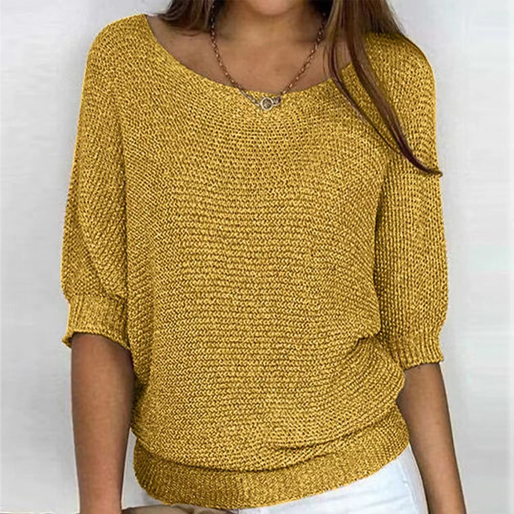 Soft Knit | Three-Quarter Sweater