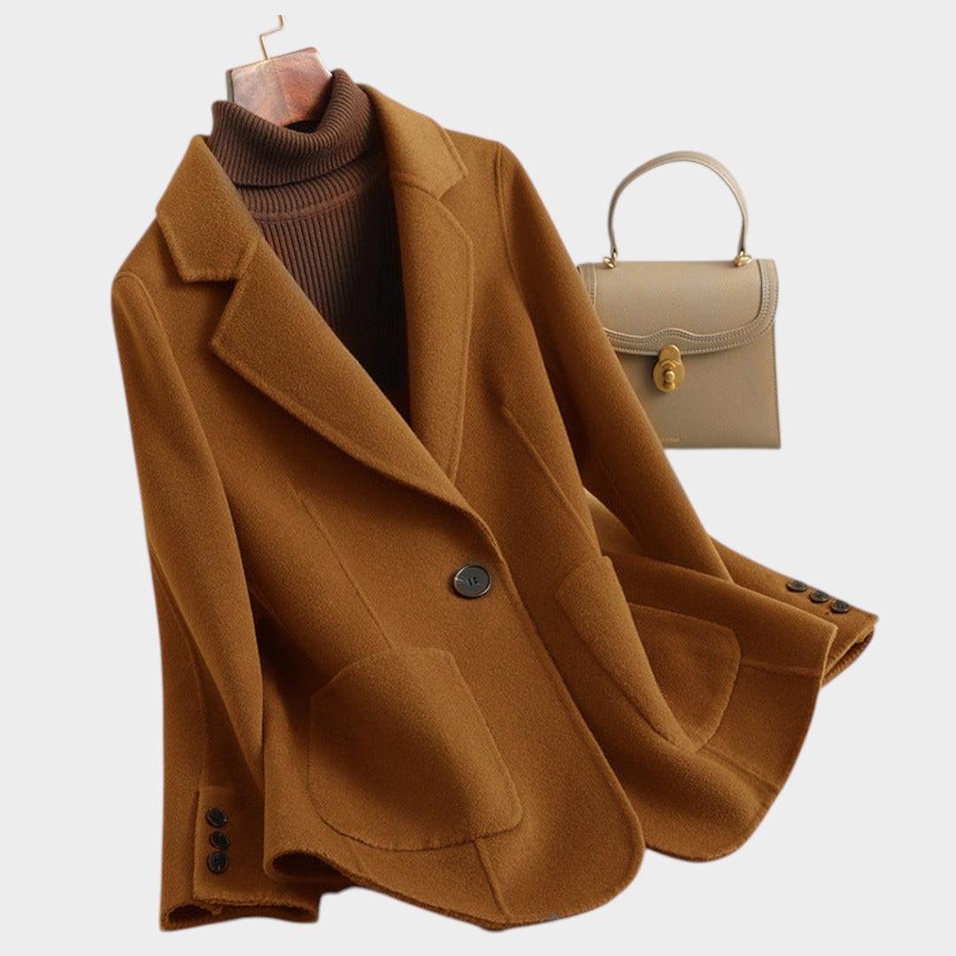 Women’s Wool Blazer | Elegant Tailored Jacket for Office, Business &amp; Smart Casual Wear