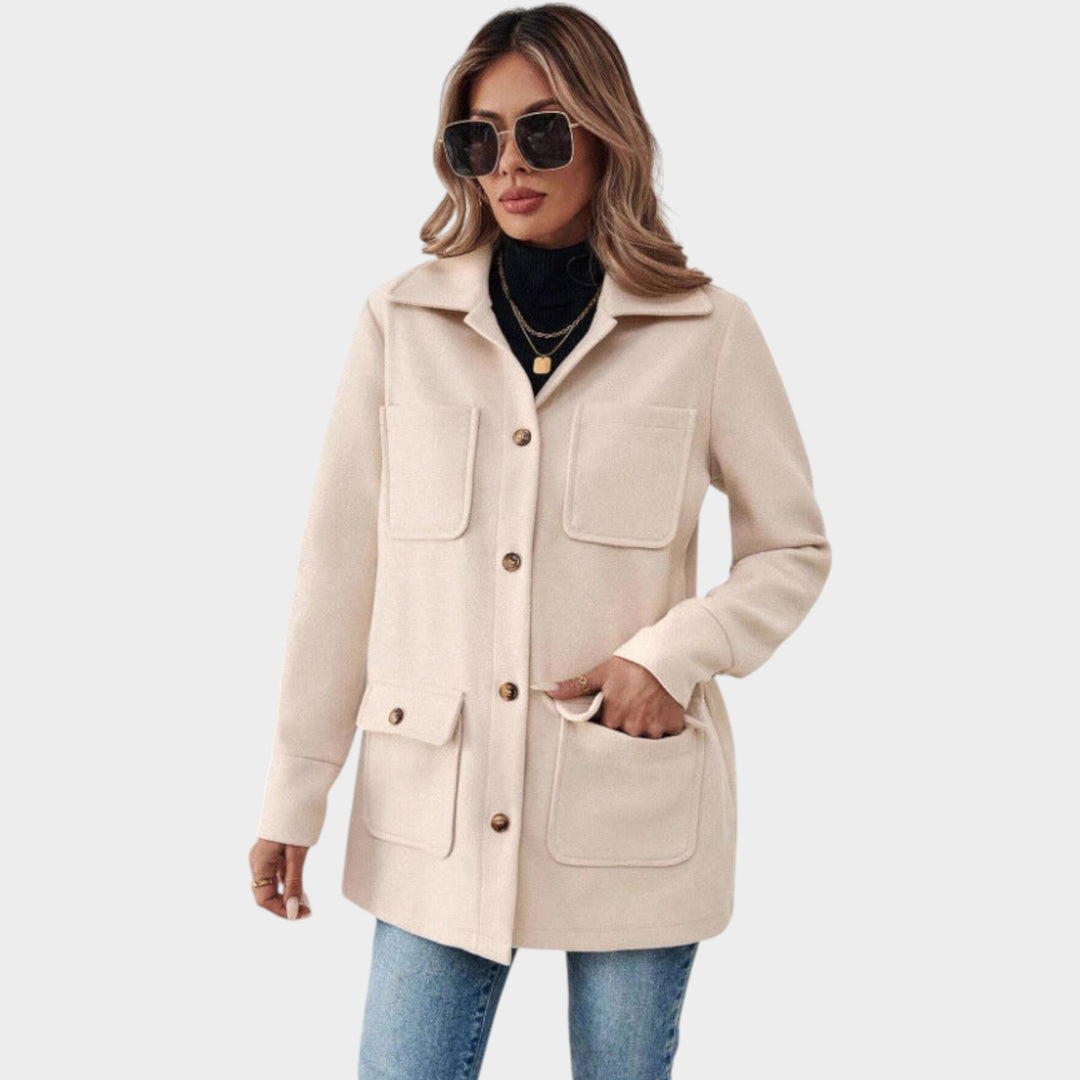 Women’s Jacket Utility Functional Pocket Detail