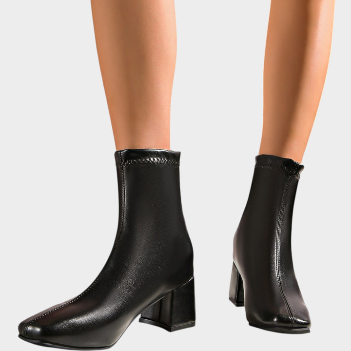 Women’s Ankle Boots Block Heel Comfortable Lining Classic Style