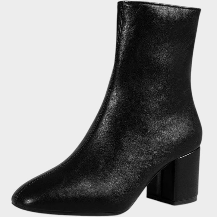 Women’s Ankle Boots Block Heel Versatile Classic Design