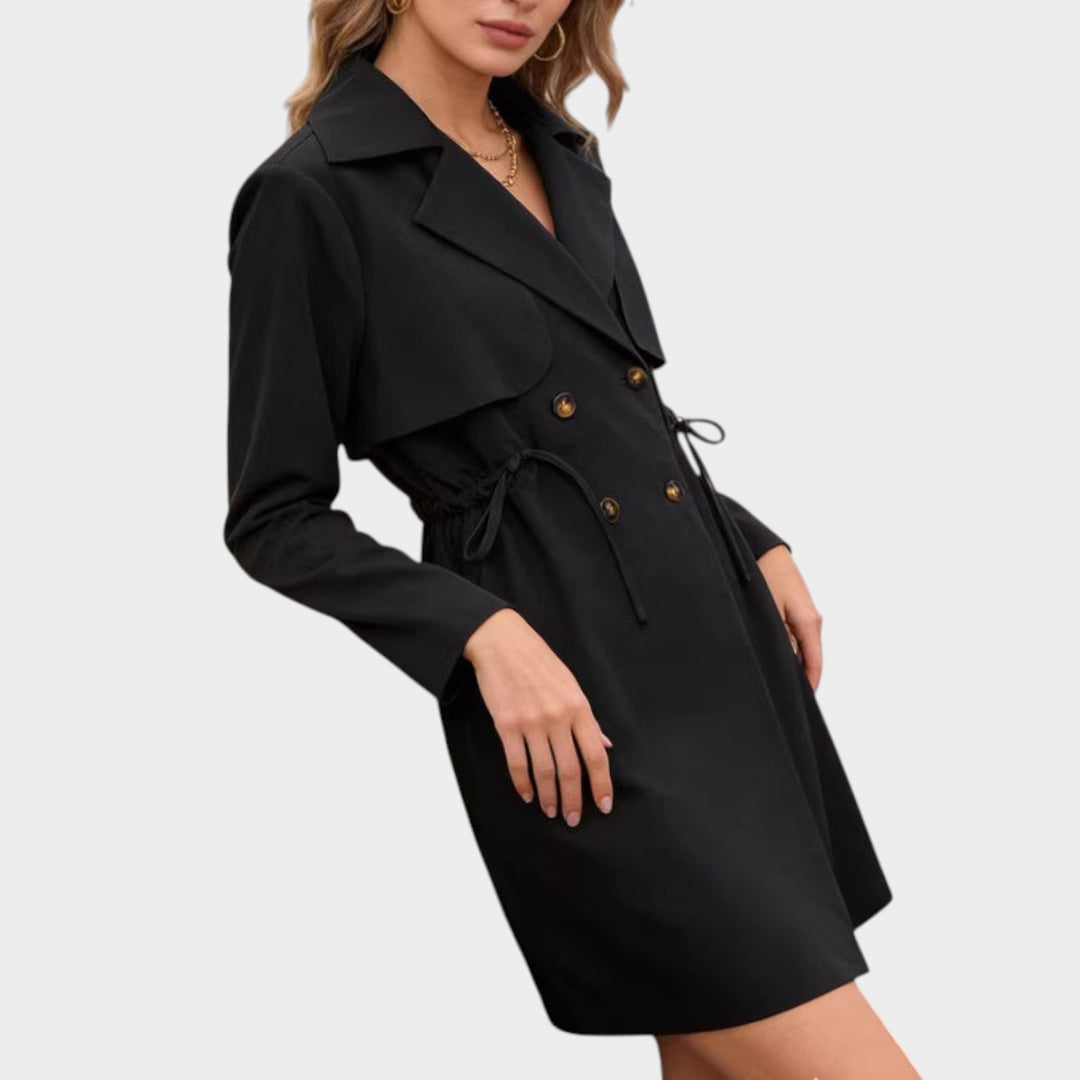 Women’s Blazer Double Breasted Cropped Tailored Fit
