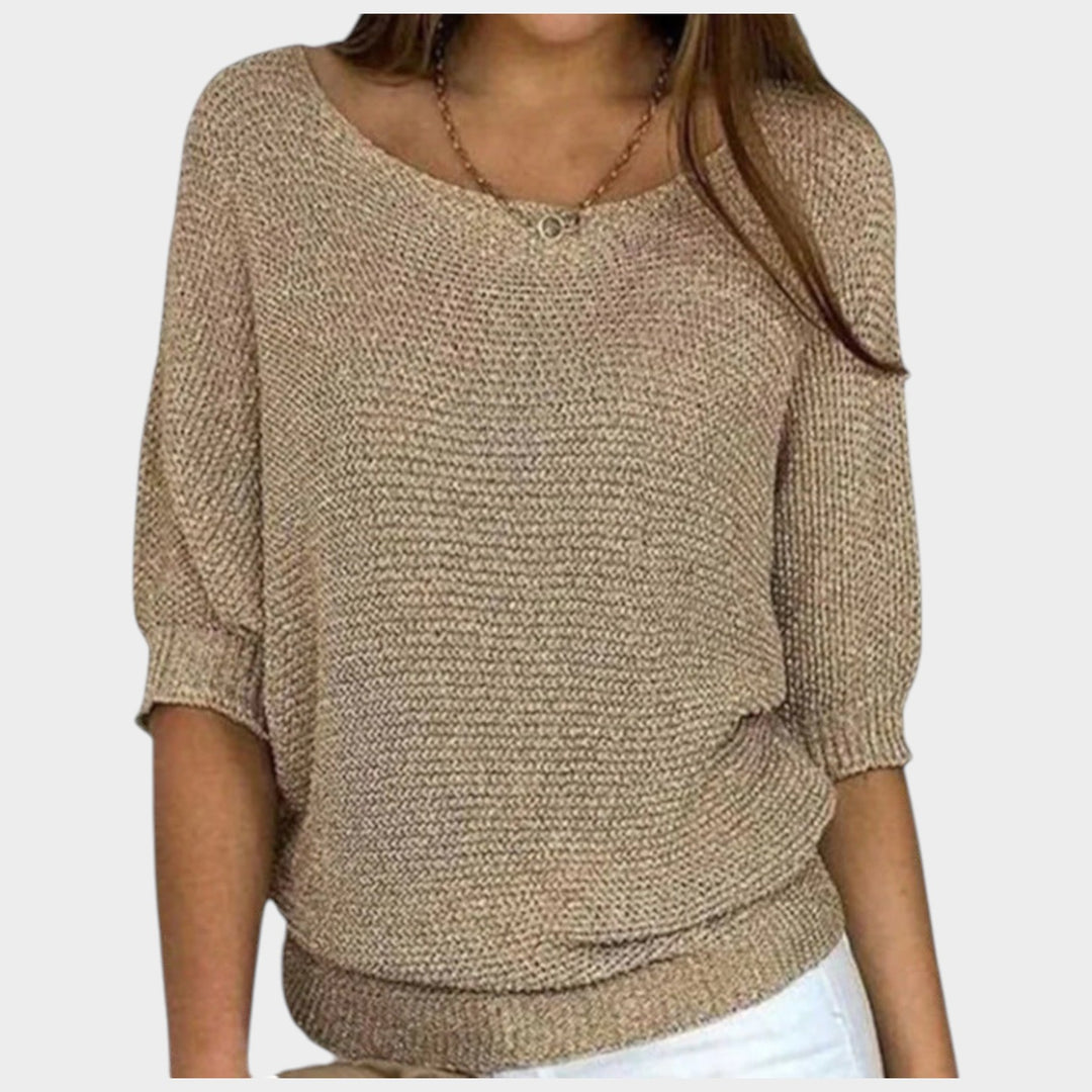 Soft Knit | Three-Quarter Sweater