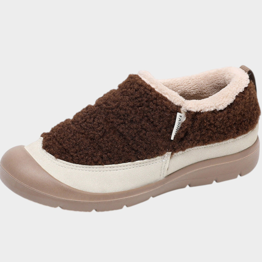 Women’s Fleece Lined Slippers Non Slip Sole
