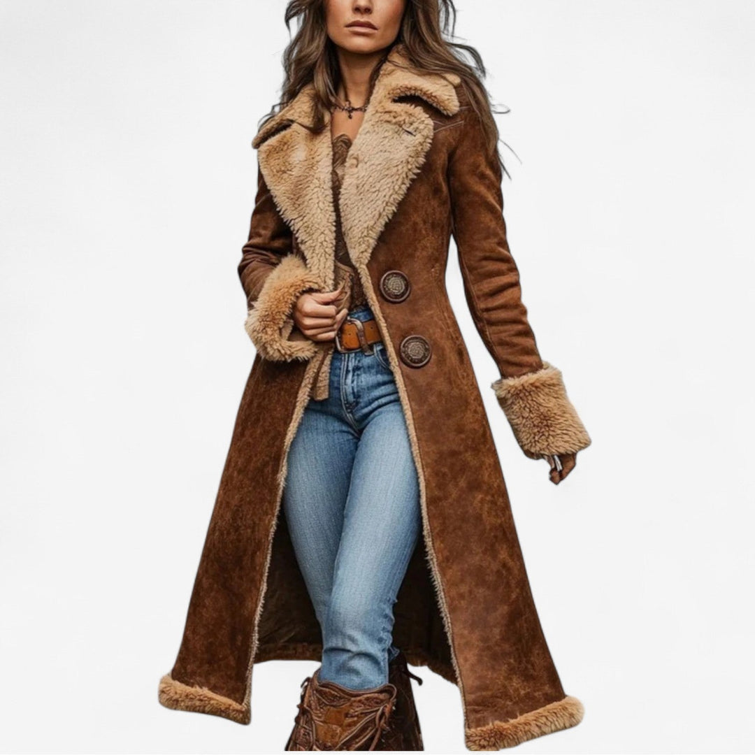 Women’s Fur Coat Soft Texture Winter Outerwear
