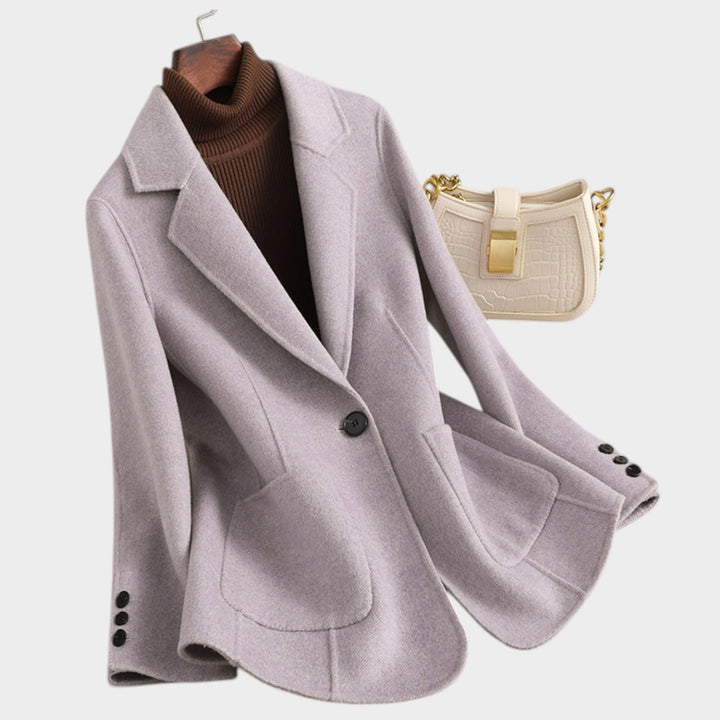Women’s Wool Blazer | Elegant Tailored Jacket for Office, Business &amp; Smart Casual Wear