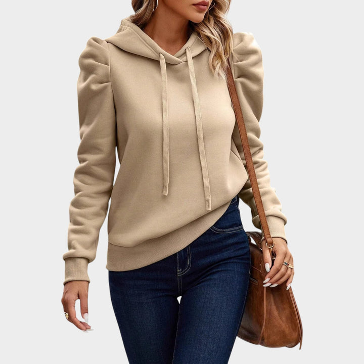 Women’s Hoodie with Puff Sleeves