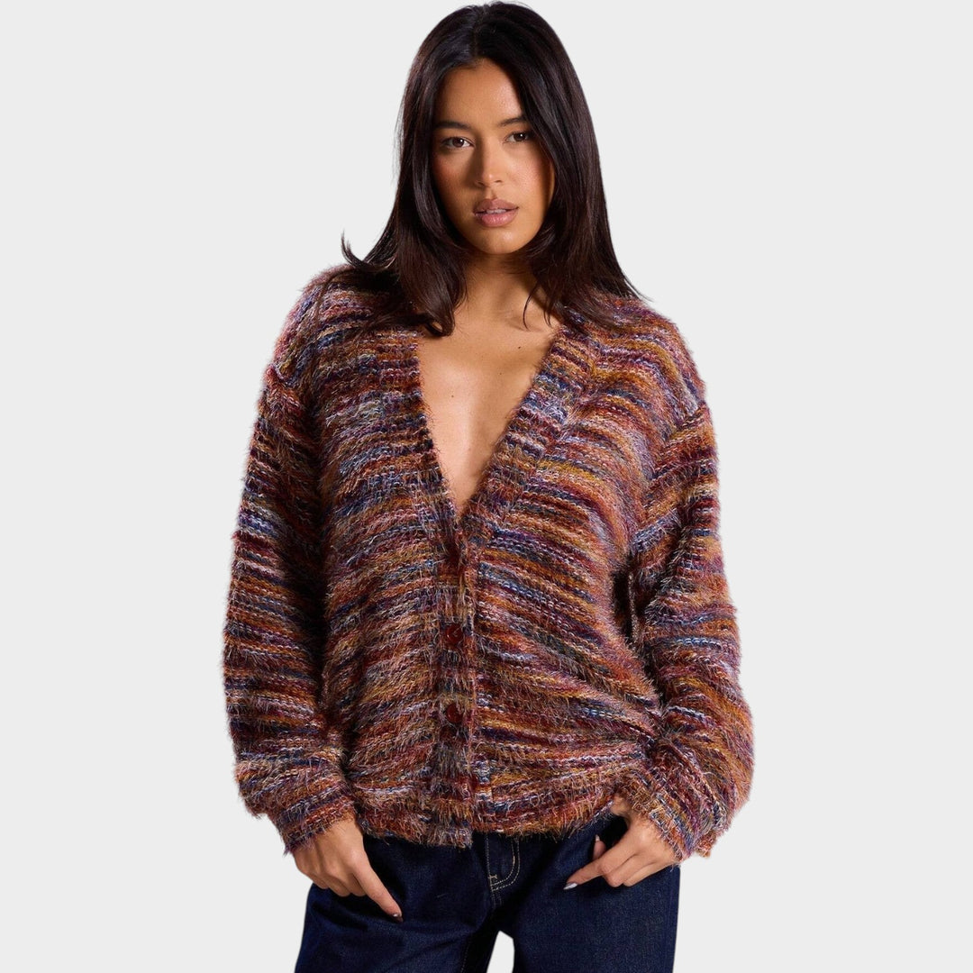 Women’s Knit Sweater Long Sleeve Oversized Fit