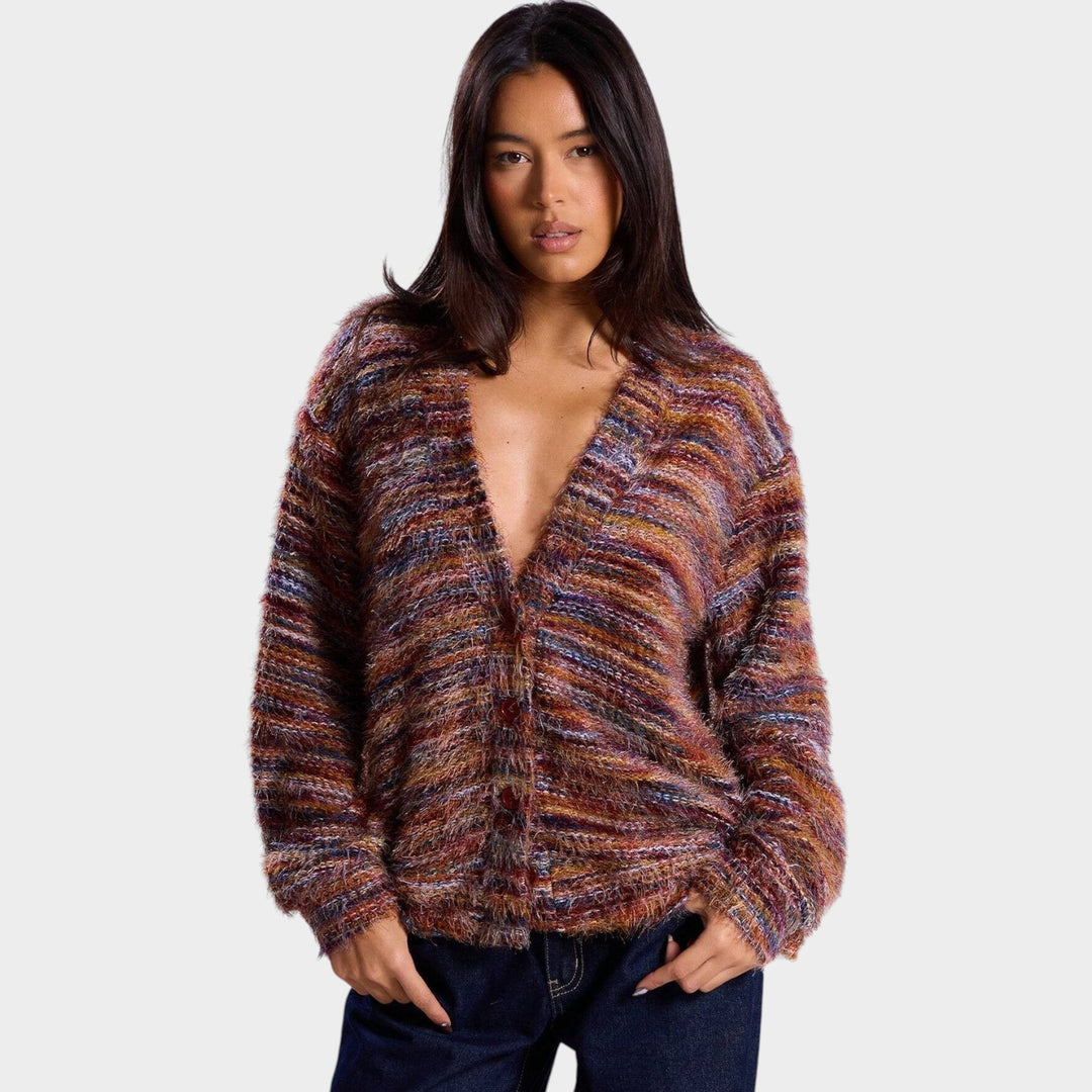 Women’s Knit Cardigan Oversized Long Sleeve