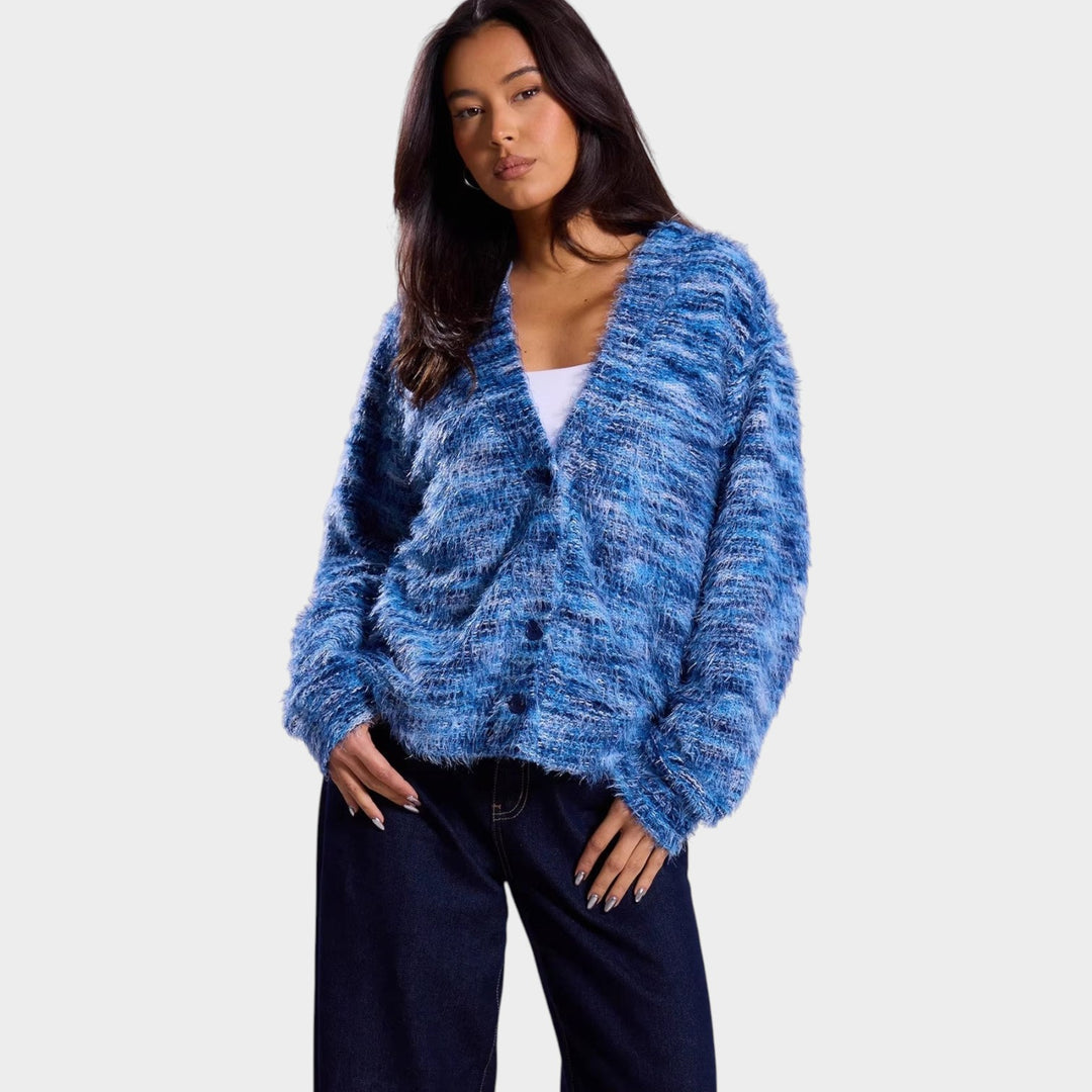 Women’s Knit Sweater Long Sleeve Oversized Fit