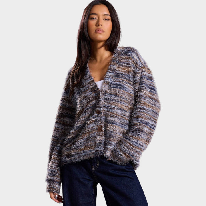 Women’s Knit Cardigan Oversized Long Sleeve