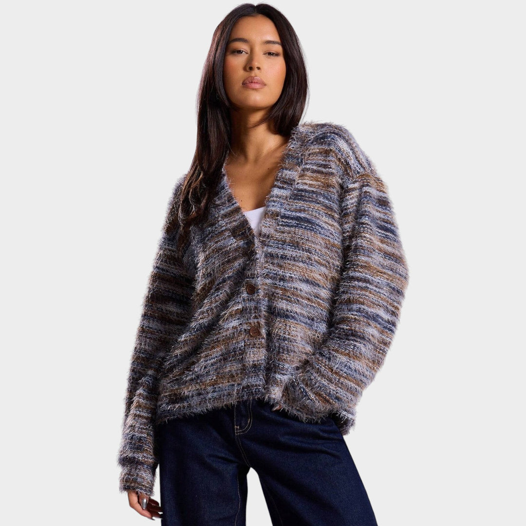 Women’s Knit Sweater Long Sleeve Oversized Fit