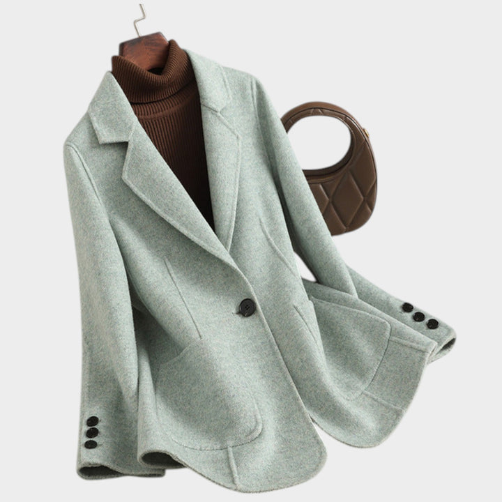 Women’s Wool Blazer | Elegant Tailored Jacket for Office, Business &amp; Smart Casual Wear