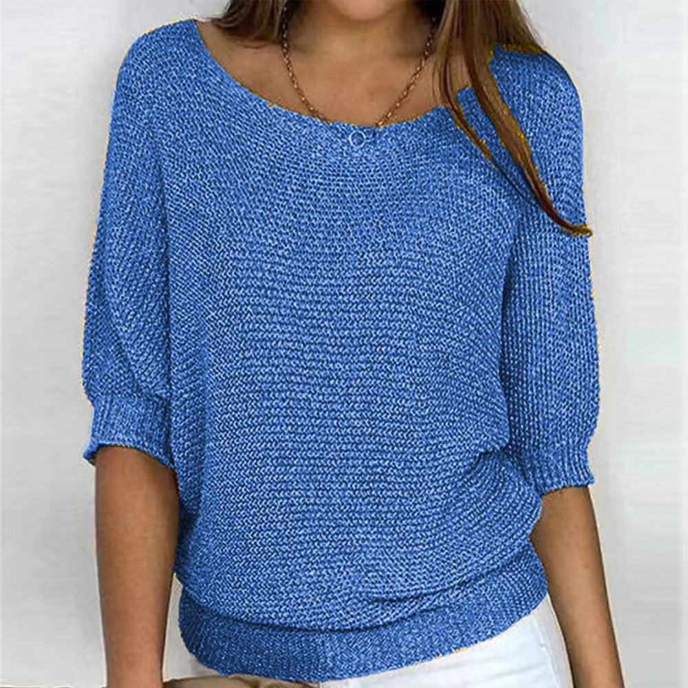 Soft Knit | Three-Quarter Sweater