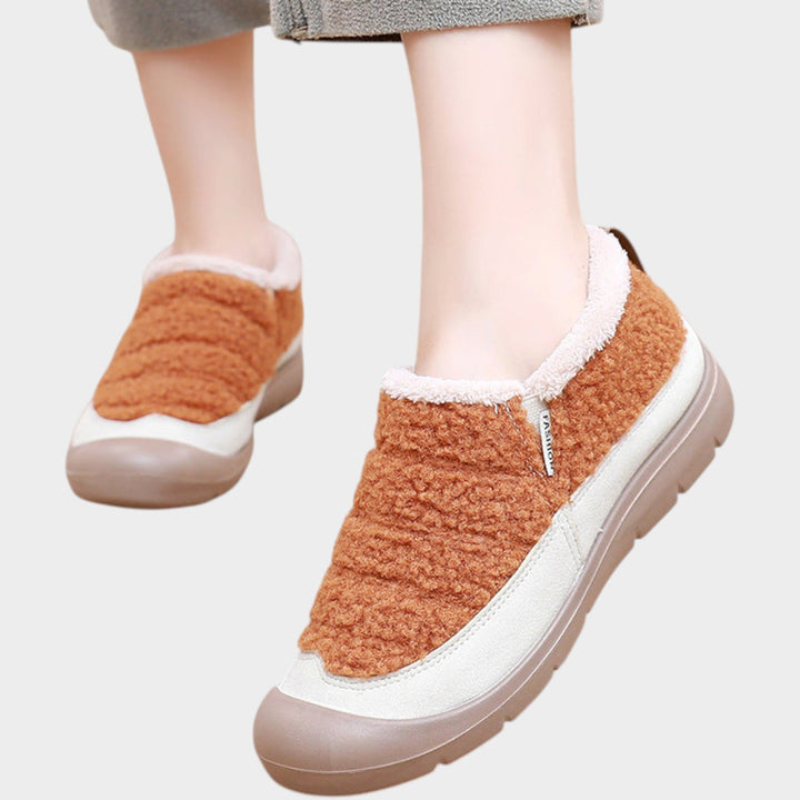 Women’s Fleece Lined Slippers Non Slip Sole