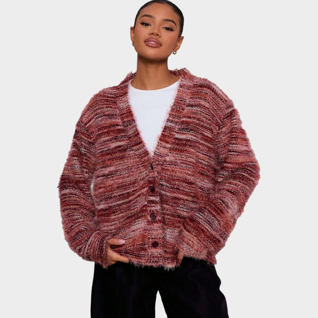 Women’s Knit Cardigan Oversized Long Sleeve
