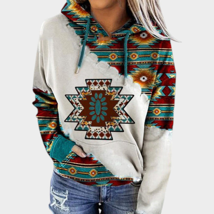 Women’s Hoodie Drawstring Hood Kangaroo Pocket Casual Fit