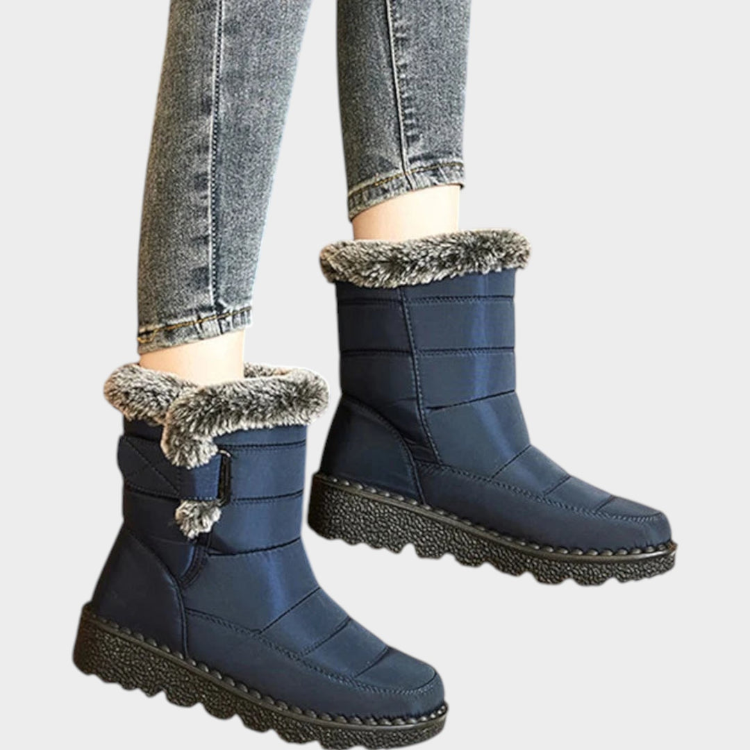 Faux Fur Waterproof Winter Boots