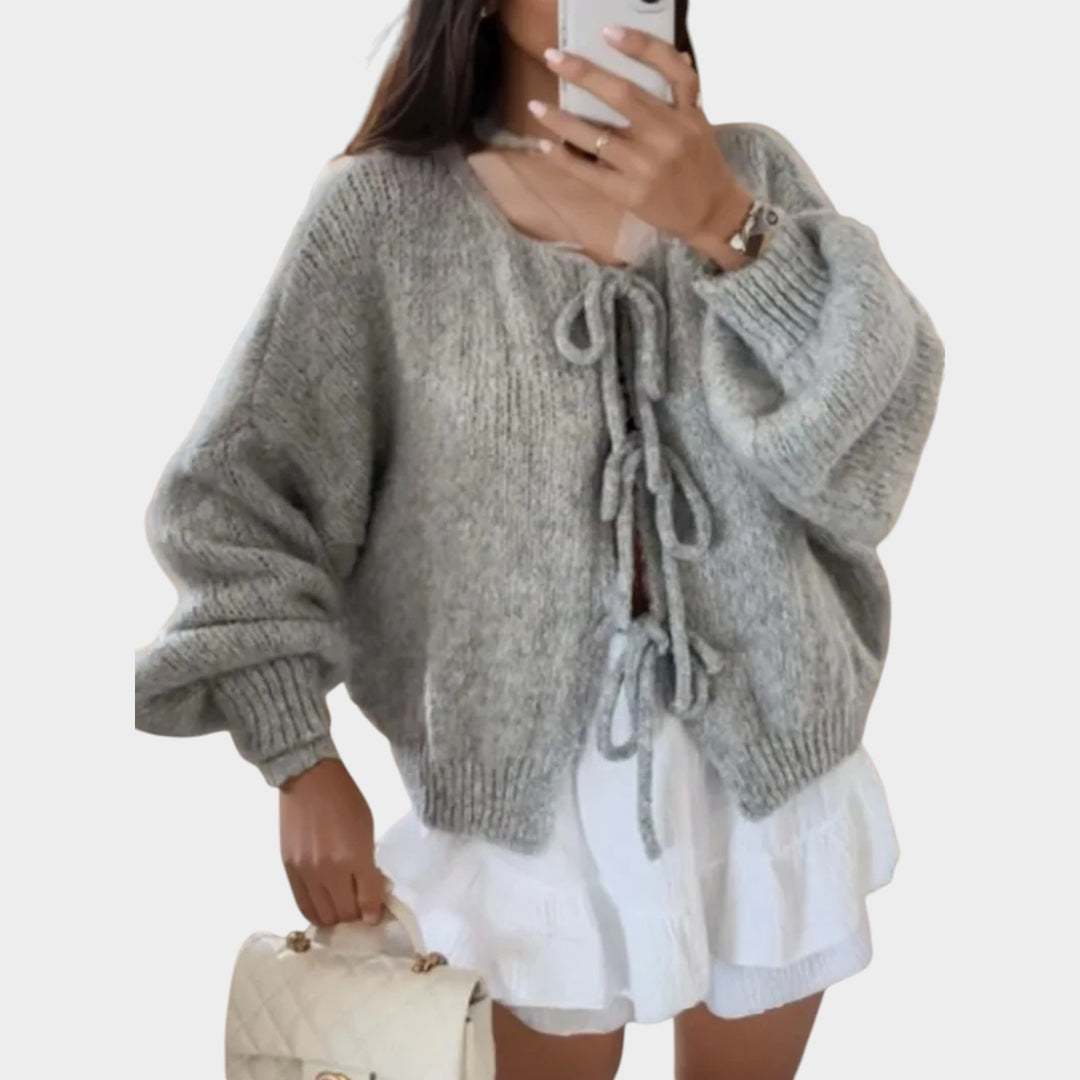Women’s Knit Cardigan Long Sleeve Classic Casual Style