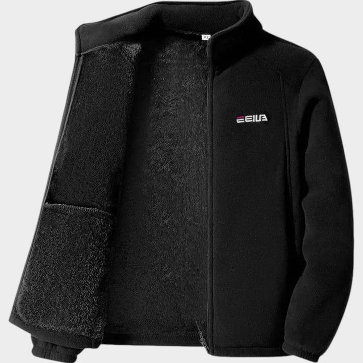 Women’s Fleece Jacket Thermal Zip Up Casual Fit