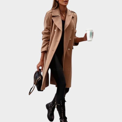 Women's Wool Coat Classic Versatile Design