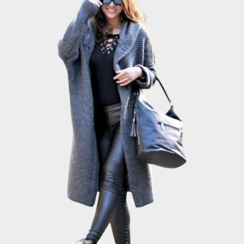 Women's  Timeless Style Hooded Knit | Cardigan
