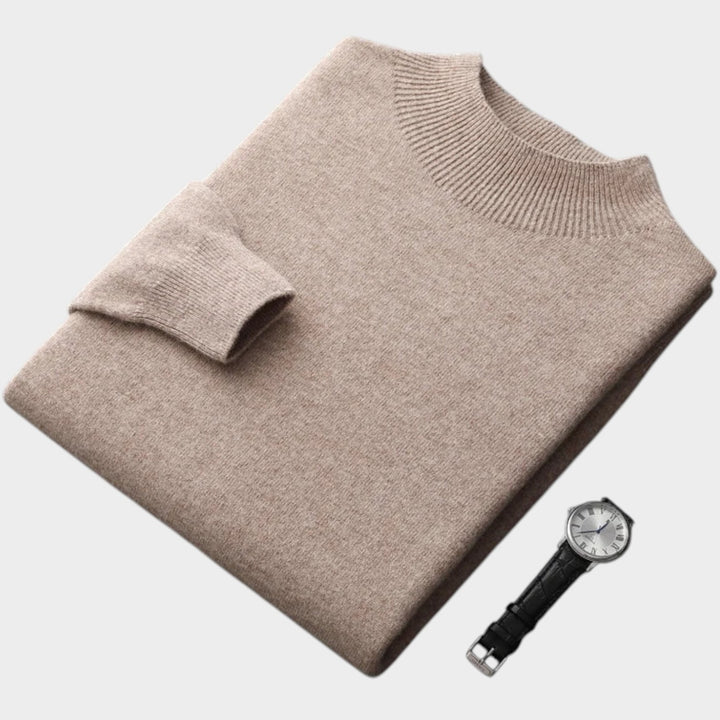 Cashmere Half-Neck Sweater